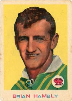 1964 Scanlens NRL #22 Brian Hambly Front